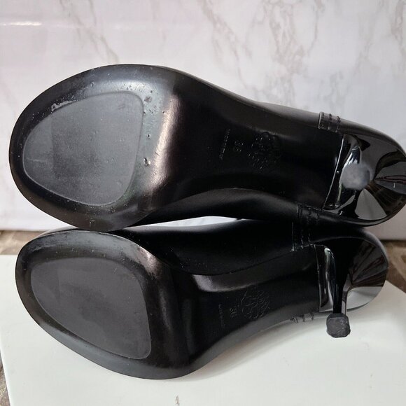 Alexander McQueen Biker Zipper Heeled Ankle Boots Black Leather EU 36 US 6 $1790 - Picture 11 of 13